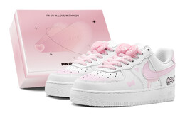 Кроссовки Nike Air Force 1 Skateboard Shoes Women's Low-Top White dh2920-111(teams2-礼结小粉猫s-box) | pink