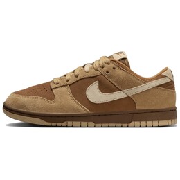 Скейтборд-кеды Dunk унисекс с низким верхом коричневого цвета Nike hv2512-200 | brown