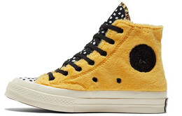 Кеды Converse Chuck Taylor All Star 70 Hi Fleece Citron Zest Polka Dot Women's 572050c