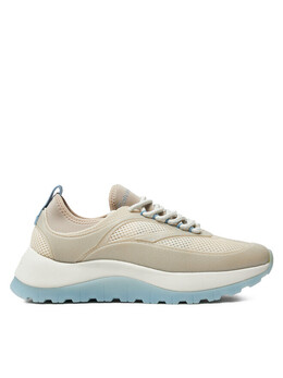 Кроссовки Calvin Klein, бежевый runner lace up pearl mix m hw0hw02079 | bézs