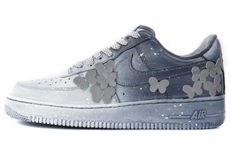 Кроссовки Nike Air Force 1 Skateboard Shoes Women's Low-Top Gray dd8959-100