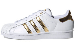 Кроссовки Adidas Superstar Metal Toe White Gold Metallic Women's fv3330