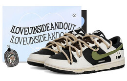 Кроссовки Nike Dunk Skateboard Shoes Women's Low-Top White Black dd1503-101