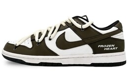 Кроссовки Nike Dunk Skateboard Shoes Women's Low-Top White/Brown dd1391-100