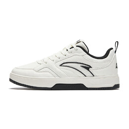 Кроссовки Anta Skateboarding Shoes Women's Low-top Ivory White/base Black, слоновая кость/черный 922438010q-2 | ivory white / base black -2