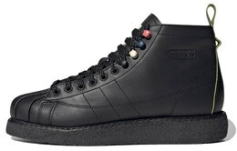 Кроссовки Adidas Superstar Skateboard Shoes Women's High-Top Black fy6994