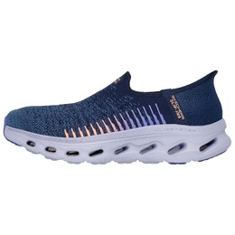 Кроссовки Skechers Slip Ins Lifestyle Shoes Women's Low-top Navy Blue/multicolored, синий 125117-nvmt | navy blue/multicolored