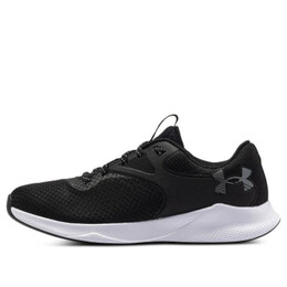 Кроссовки charged aurora 2 'black metallic warm silver' Under Armour, черный 3025060-001 | black/white