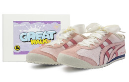 Кроссовки Onitsuka Tiger MEXICO 66 Lifestyle Shoes Unisex Low-top Pink/Yellow, розовый 1183a360-205(team322-男女同款粉红心情) | pink/yellow