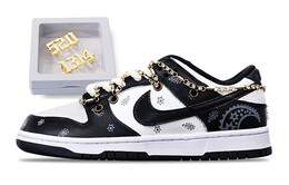 Кроссовки Nike Dunk Low, черный/белый dh9765-002