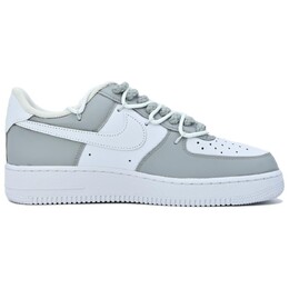 Кроссовки Nike Air Force 1 Skateboarding Shoes Women's Low-top White/Silver, белый dh2920-111(team335-91银色山泉) | silver white