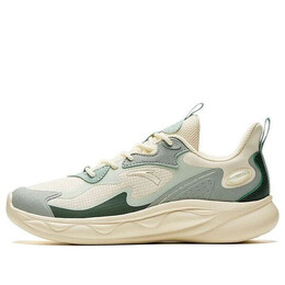 Кеды пушистые Anta, бежевый 922345577-5 | beige/green