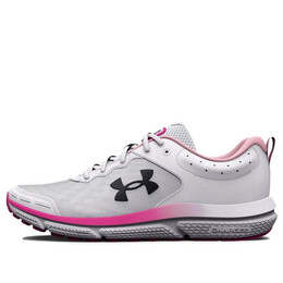 Кроссовки charged assert 10 'white rebel pink' Under Armour, белый 3026179-102 | white/rebel pink/black