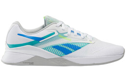 Кроссовки Reebok Nano X4 'White Unleashed Green', белый 100204671 | white