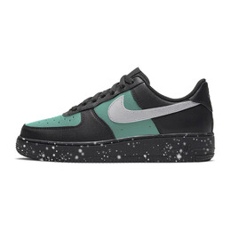 Кроссовки Nike Air Force 1 Skateboarding Shoes Women's Low-top Black/White/Green, черный dd8959-001(team56-蒂芙尼蓝) | black