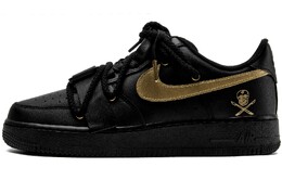 Кроссовки Nike Air Force 1 Skateboard Shoes Unisex Low-Top Black, черный cw2288-001(team55-机能海盗金) | black