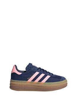 Кроссовки женские gazelle bold синий/розовый Adidas 101952008 | blu/rosa