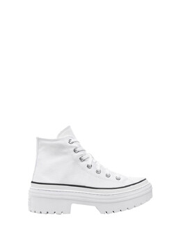 Женские кроссовки chuck taylor all star на каблуке с выступом, белые Converse 100703339 | bianco