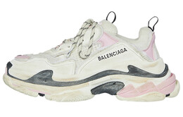 Кроссовки Balenciaga Triple S White Pink Pre-Distressed Women's 524039w3cs29051