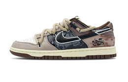 Кроссовки Nike Dunk Skateboarding Shoes Women's Low-top White/black, цвет Tan dd1503-124（team34-沙暴s-box） | tan