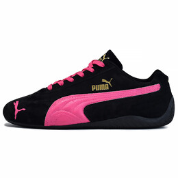 Кроссовки Puma Speedcat Lifestyle Shoes Unisex Low-top Black/Rose, черный 398846-01(team96-男女款赤玫) | black