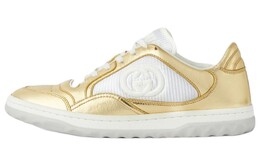 Женские кроссовки Gucci MAC80, золотой/белый 750834 aaca9 8044