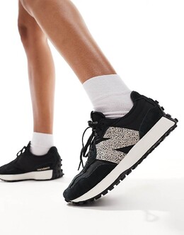 Черно-леопардовые кроссовки New Balance 327 134105982 | black
