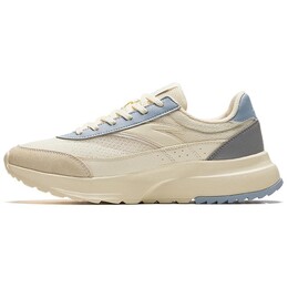 Кроссовки Anta Lifestyle Shoes Women's Low-top Light Beige/dusty Blue/pigeon Gray, голубой 922428803-1 | light beige/dusty blue/pigeon gray