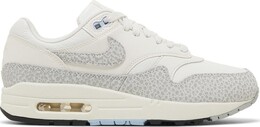 Nike Кроссовки Wmns Air Max 1 'Safari - Summit White', белый fb5059 100 | white