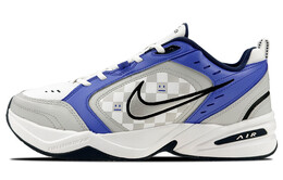 Кроссовки Nike Air Monarch 4 Chunky Sneakers Unisex Low-Top White Gray/Blue 415445-102(team叁-男女同款moh棋盘qd)