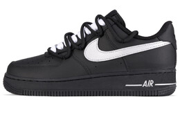 Кроссовки Nike Air Force 1 Skateboarding Shoes Women's Low-top Black/Sliver, черный dd8959-001(team98-女款银翼黑武士) | black