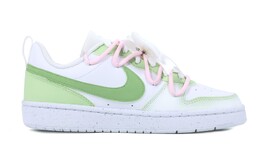 Кроссовки Nike Court Borough Skateboarding Shoes Women's Low-top Green/white/pink, белый dv5456-106(team412-gs女青提之恋绿白粉) | green white powder