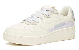 Кроссовки Anta Life Collection Skateboard Shoes Women's Low-Top Ivory White/Misty Purple 922118018-1