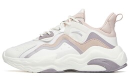 Кроссовки Life Collection Chunky женские низкие белые/розовые Anta 122218812-5