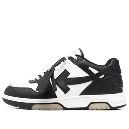 Кроссовки out of office low-top sneaker 'black white' Off-White, черный owia259c99lea0011001 | black/white