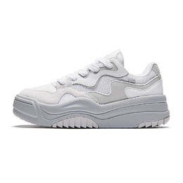 Кроссовки Anta Skateboarding Shoes Women's Low-top Pure White/Cloud Gray, белый 122438021-2 | pure white/cumulus gray-2