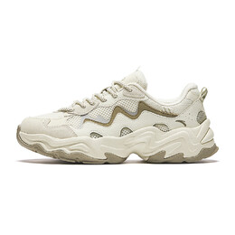 Кроссовки Anta Starlight 2 Lifestyle Shoes Women's Low-top Rough Hemp Gray / Bleached Green / Olive Brown, оливковый 922438837-3 | rough hemp gray / bleached green / olive brown-3