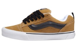 Кроссовки для скейтборда унисекс с низким верхом желто-черный Vans vn0009qc5qj1 | yellow/black