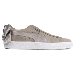 Замшевые кроссовки с бантом Puma, серый 2394452 | grau