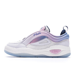 Кроссовки Fila Skateboarding Shoes Women's Low-top Milk White/Rain Mist Grey, белый/серый f12w432208fgn | milk white/rain mist grey