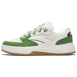 Кроссовки Anta Skateboarding Shoes Women's Low-top Ivory White / Salt Olive Green, слоновая кость/зеленый 922438012-2 | ivory white / salt olive green