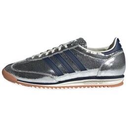 Кроссовки Adidas SL 72 OG Silver Metallic Collegiate Navy Women's, синий jh8654 | silver metal color / academy navy blue / gray-white color