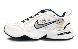 Кроссовки Nike Air Monarch 4 Chunky Sneakers Unisex Low-top White/black, белый/черный 415445-102(team叁-m4宇航熊猫) | white/black
