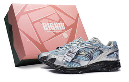 Кроссовки Mizuno Speed 2K Lifestyle Shoes Unisex Low-top Silver Gray, серый d1gh222917(team80-气泡桃酒蓝s-box) | blue-silver gray