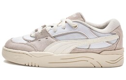 Кожаные кроссовки для скейтбординга Puma 180 унисекс, Серый/Белый 389267-08 | gray/white