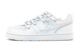 Женские кроссовки для скейтбординга Nike Court Borough Low, Sky Blue bq5448-100(teams2-蓝色心语s-box) | sky blue