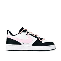 Кроссовки Nike Court Borough Skateboard Shoes Women's Low-Top Black Pink bq5448-115(team-288趴趴猫女款黑粉) | black/pink