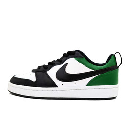 Кроссовки Nike Court Borough 2 Skateboarding Shoes Women's Low-top Green/Black/White, черный/зеленый bq5448-115(team271-黑绿脚趾) | black/green