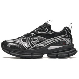 Кроссовки Anta Champion Series Lifestyle Shoes Women's Low-top Black/Silver, черный/серебряный 122438805a-1 | black/silver