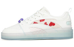 Кроссовки Anta Skateboard Shoes Women's Low-Top Ivory White/Classic Red/Ice Pink Blue 122228040-4